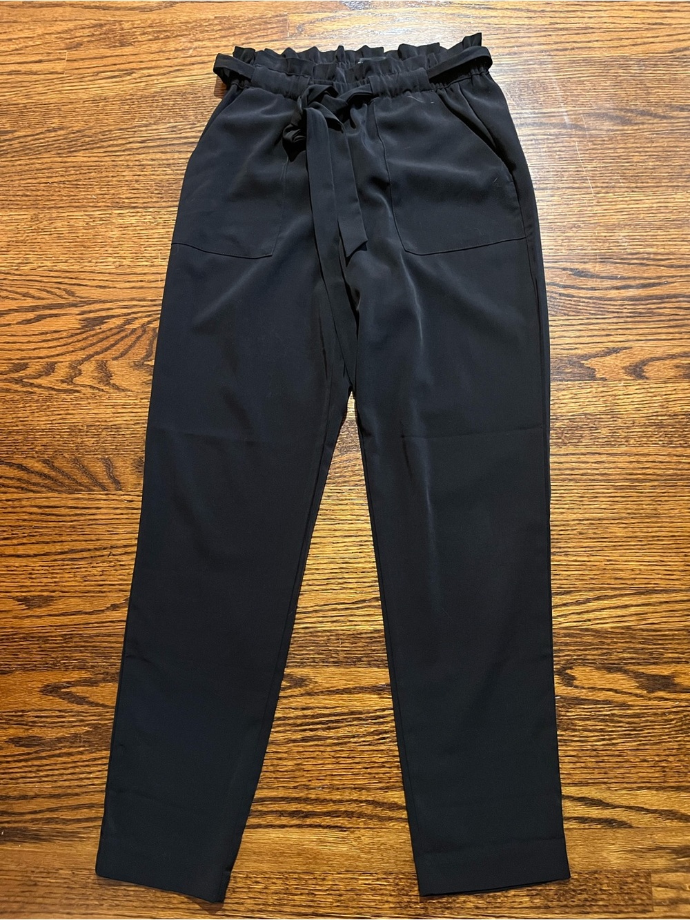 Women’s Black Drawstring elastic Waist Pants